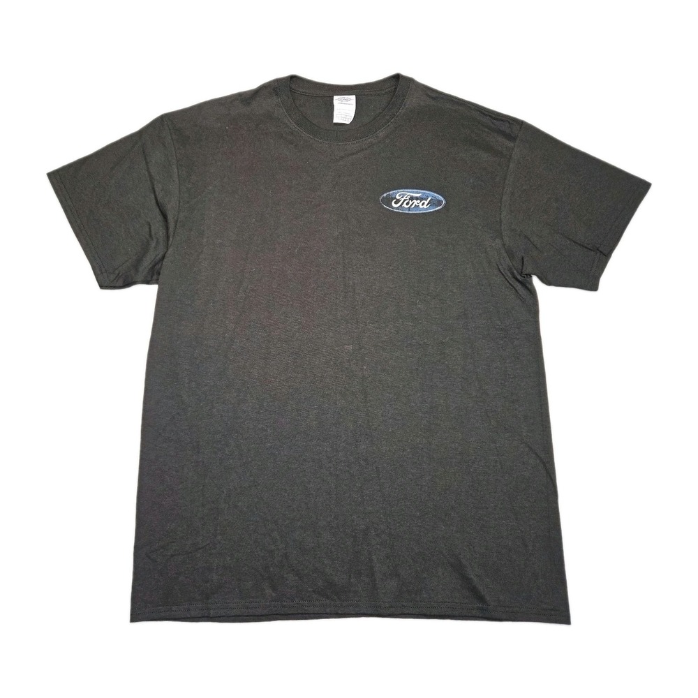 Men's Ford Built Ford Tough Black Graphic T-Shirt Size Large